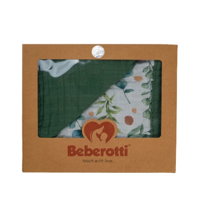 BEBEROTTİ 145*100 CM 4 KATLI MÜSLİN BATTANİYE