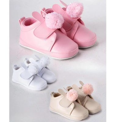 BEBİCCİNO KIZ 18-19 NU TAVŞAN PONPONLU PATİK