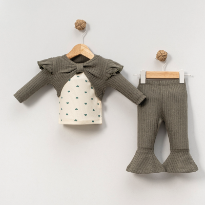 ÇAKAR BEBE KIZ 3-6-9-12 AY BOLEROLU KIZ 2Lİ TAKIM