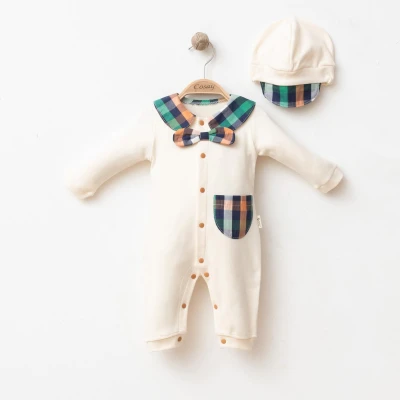 COŞAY BEBE ERKEK 9-12-18 AY EKOSE CEPLİ TULUM