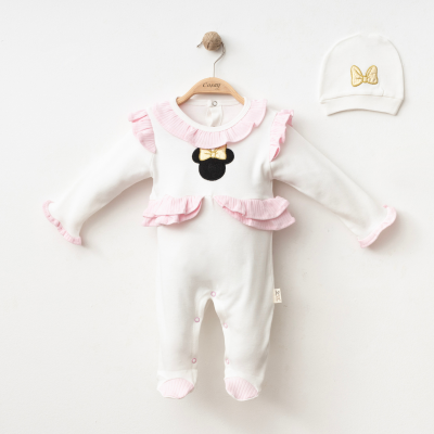 COŞAY BEBE KIZ 6-9-12 AY NAKIŞLI FIRFIRLI TULUM