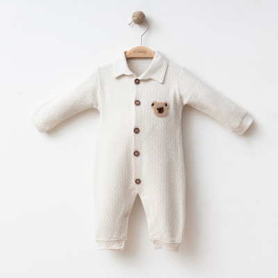 COŞAY BEBE UNISEX 9-12-18 AY SÜZENE AYICIKLI TULUM