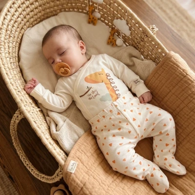 ESYA BABY ERKEK 3-6-9 AY ZÜRAFA KRUVAZE TAKIM