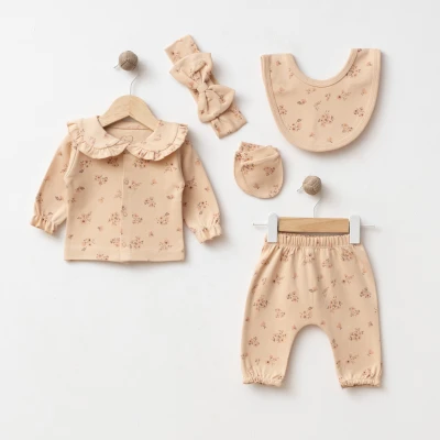 ESYA BABY KIZ 0-3 AY MAYA 5Lİ SET