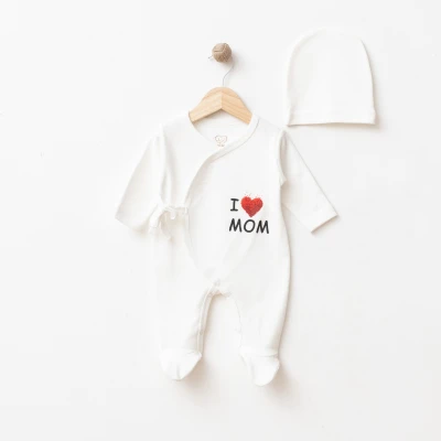 ESYA BABY UNISEX 3-3-6 AY I LOVE MOM PENYE TULUM 