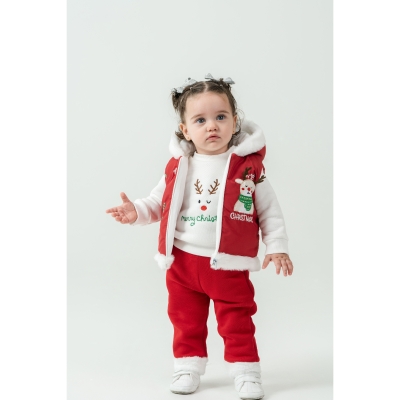 HİPPIL KIZ 9-12-18 AY 3LÜ TAKIM 