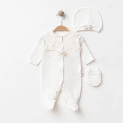 IŞIL BABY KIZ 0/3-0/3-3/6 AY ROBA DANTELLİ TULUM