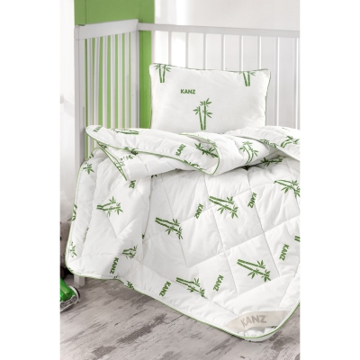 KANZ UNISEX 95*145 CM BAMBU DOLGULU YORGAN