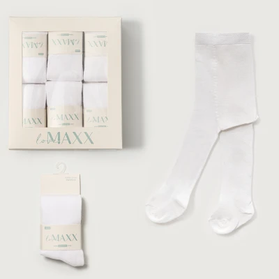 LOVEMAXX KIZ 0-36 AY DÜZ KÜLOTLU ÇORAP 12Lİ