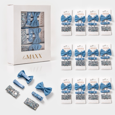 НАБОР ДЖИНСОВ LOVEMAXX ДЛЯ ДЕВОЧЕК ИЗ 3 ПРЕДМЕТОВ С ПРЯЖКАМИ