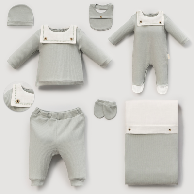 LOVEMAXX UNISEX 0-3 AY KAŞKORSE KUTULU 7Lİ SET