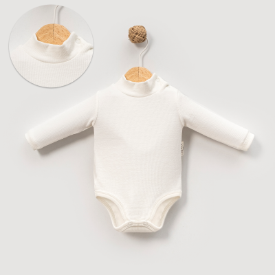 LOVEMAXX UNISEX 3-6-9-12 AY UZUNKOL BALIKÇI BODY