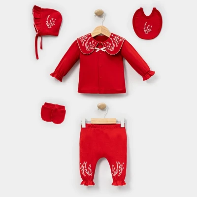 MİNİ CAYZEN KIZ 0-3 AY ARIANA BABY 5Lİ SET