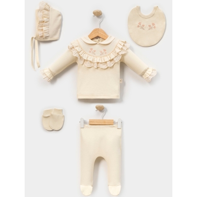 MINI CAYZEN GIRL 0-3 MONTHS ROSIE GIRL 5 PIECE SET
