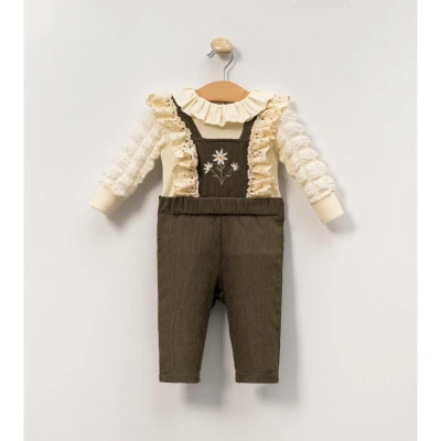 MİNİ CAYZEN KIZ 6-9-12-18 AY BELLA LACE TAKIM