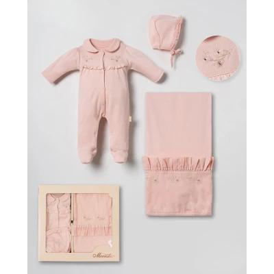 MOONSTAR KIZ 0-3 AY 3LÜ SET