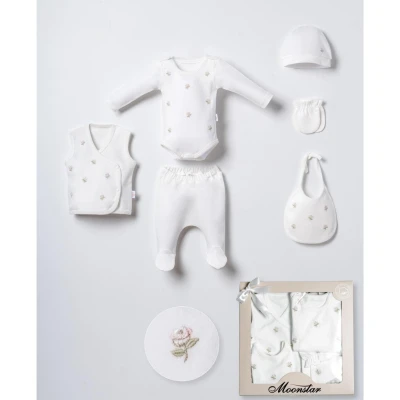 MOONSTAR KIZ 0-3 AY 6LI SET