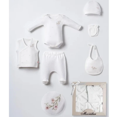 MOONSTAR KIZ 0-3 AY 6LI SET