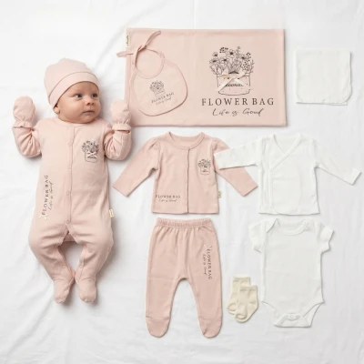 MOONSTAR KIZ 0-3 AY BEBEK 10LU SET