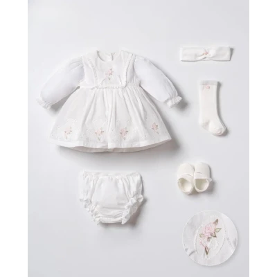 MOONSTAR KIZ 3-6 AY BEBEK 5Lİ SET