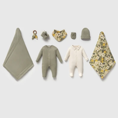 NIPPERLAND ERKEK 0-3 AY LİME 8Lİ SET