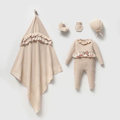 NIPPERLAND KIZ 0-3 AY LALE DESEN 5Lİ SET