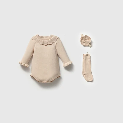 NIPPERLAND KIZ 3-6-9-12 AY  AJURLU ROMPER 