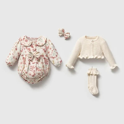 NIPPERLAND KIZ 3-6-9-12 AY LALE DESEN ROMPER