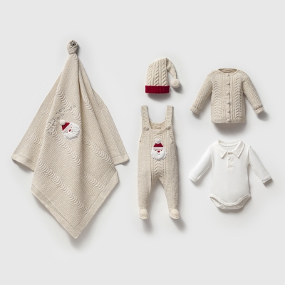 NIPPERLAND UNISEX 0-3 AY CHRISTMAS 5Lİ SET