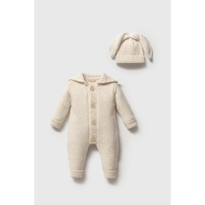 NİPPERLAND UNISEX 3-6-9-12 AY PETEK DESENLİ TULUM