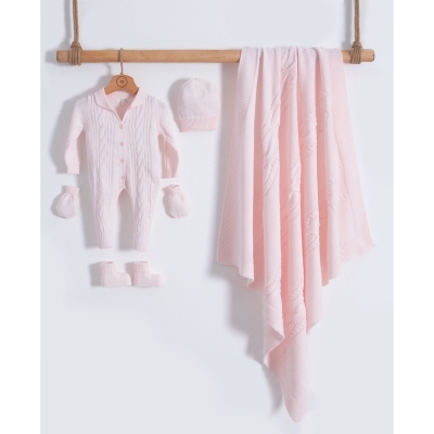 NİPPERLAND UNISEX YENİDOĞAN GÖMLEK YAKALI 5Lİ SET