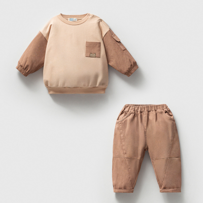 NOYNOY KIZ 9-12-18-24 AY SWEAT PANTOLON TAKIM