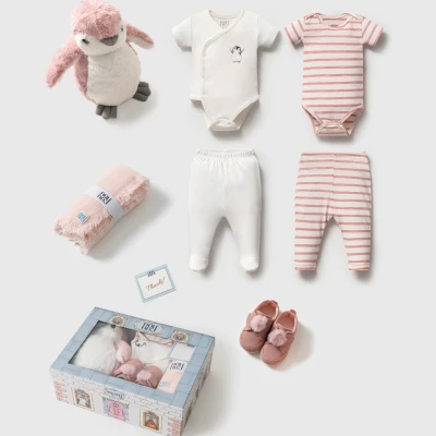 NOYNOY UNISEX 0-6 AY PENGUEN OYUNCAKLI 7 PARÇA SET