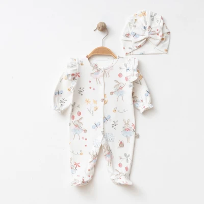 OBABY KIZ 3-3-6 AY BALERİN TAVŞAN BONELİ TULUM