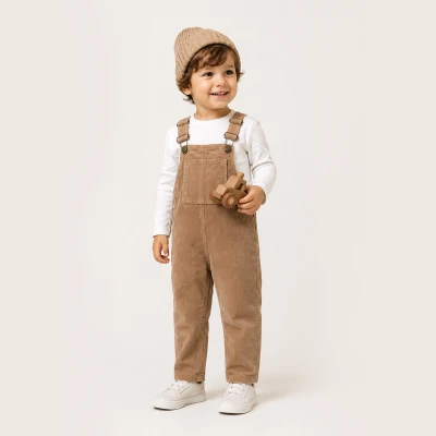 OVERDO UNISEX 1-2-3-4 YAŞ UNISEX KADİFE SALOPET 