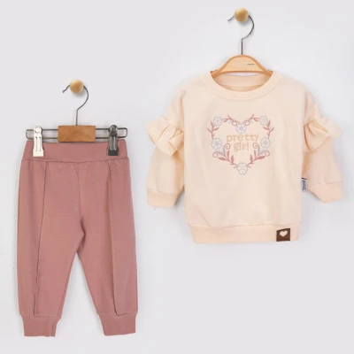 PİCOSSA KIZ 6-9-12-18 AY PRETTY GİRL 2Lİ TAKIM