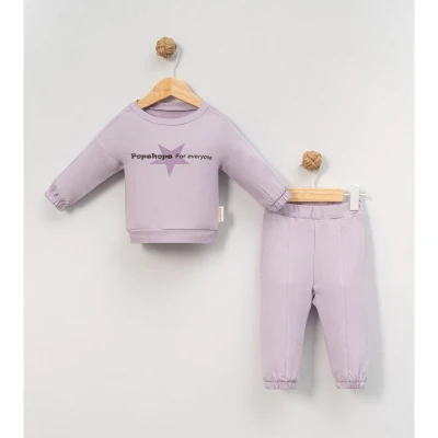 POPSHOPS KIZ 6-9-12-18 AY YILDIZLI TAKIM