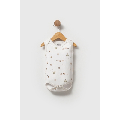 TİFFANY UNISEX 3-6-9-12-18-24 AY HAPPY LAMBS BODY