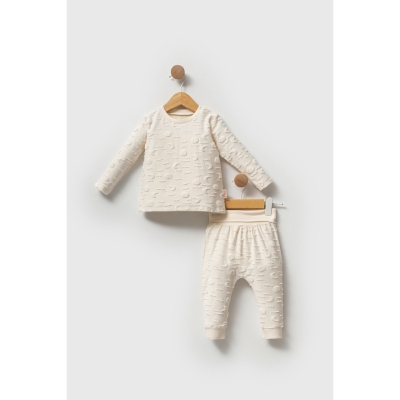 TİFFANY UNISEX 3-6-9-12-18-24 AY MOON 2Lİ TAKIM
