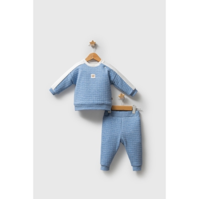 TONGS BABY ERKEK 6-24 AY QUILTED 2Lİ TAKIM