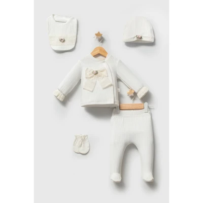 TONGS BABY KIZ 0-1 AY NEWBORN 5Lİ ZIBIN SET