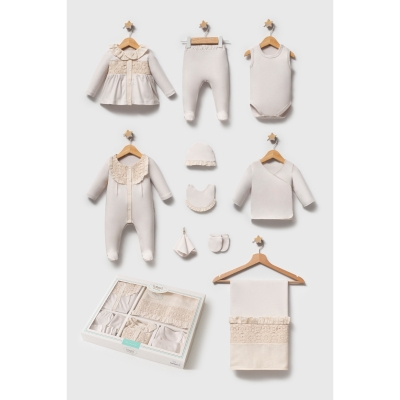 TONGS BABY KIZ 0-3 AY 10LU SET