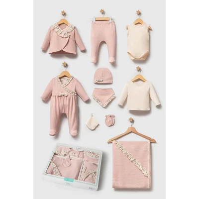 TONGS BABY KIZ 0-3 AY NEWBORN 10LU SET