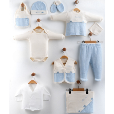TONTON BEBE ERKEK 0-3 AY BALIKLI 10LU SET