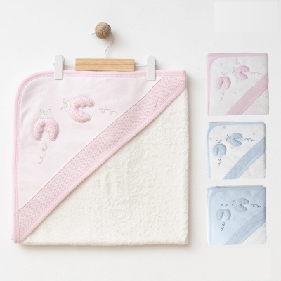 TONTON BEBE UNISEX 75*75 CM UĞUR BÖCEĞİ BEBE HAVLU