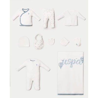 US POLO ERKEK 0-3 AY 10LU ZIBIN SET