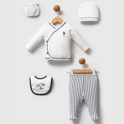 US POLO ERKEK 0-3 AY 5Lİ ZIBIN SET