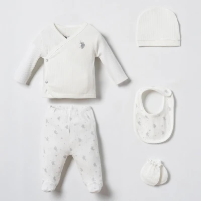 US POLO ERKEK 0-3 AY 5Lİ ZIBIN SET