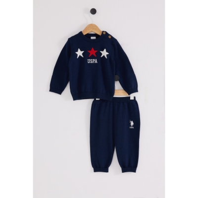 US POLO ERKEK 6-9-12-18 AY TRİKO 2Lİ TAKIM