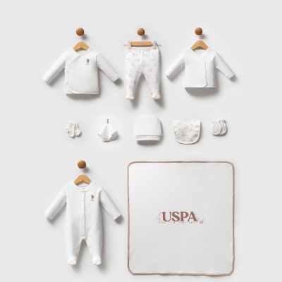 US POLO KIZ 0-3 AY 10LU ZIBIN SET